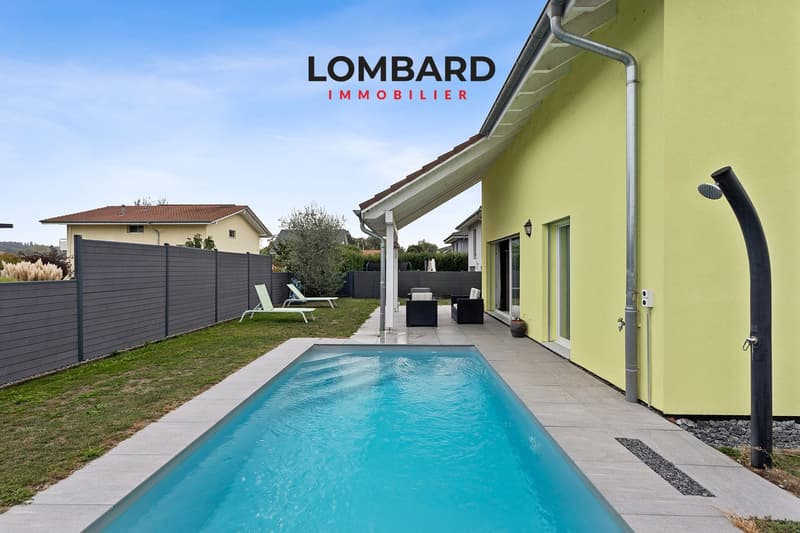 Villa individuelle moderne à deux pas du lac de Neuchâtel (2)