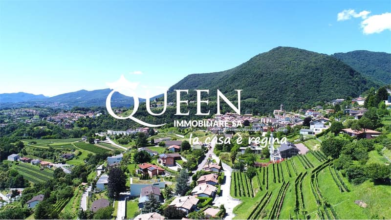 Morbio Superiore: terrreno con vista panoramica