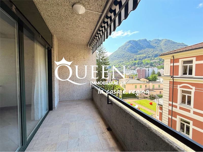 Lugano centro: appartamento, 3.5 locali, 89 mq, ristrutturato, molto l (4)