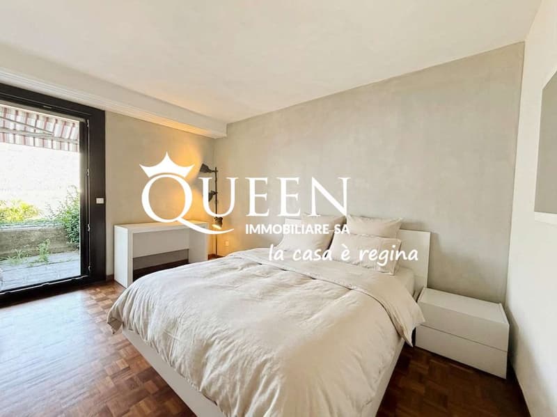 Bissone: appartamento 4.5 locali, 150 mq, vista lago, giardino, portic (12)