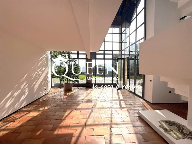 Muzzano: splendida villa di charme 6.5 locali con vista lago e ampio g (4)