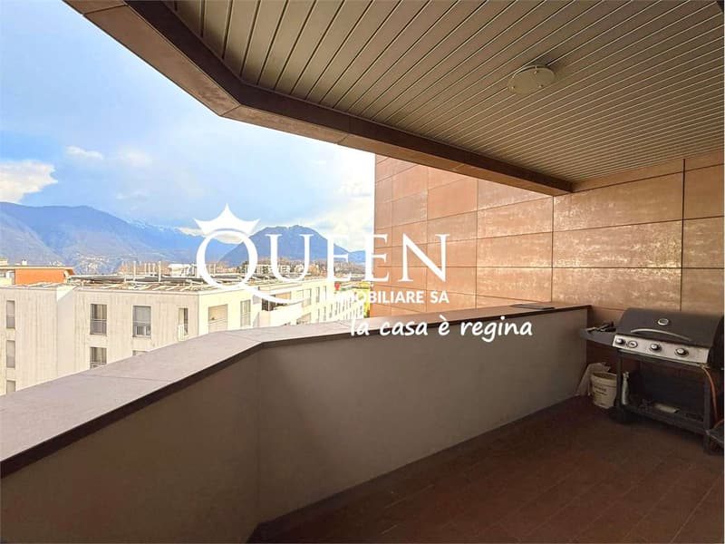 Lugano: appartamento 2.5 locali, 75 mq, luminoso, terrazza, vista aper (9)