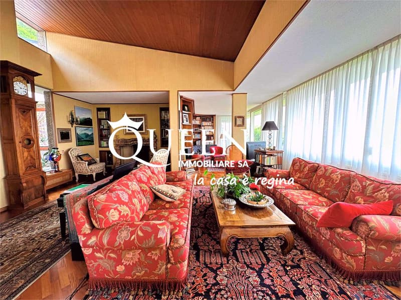 Morbio Superiore: villa bifamiliare 14.5 locali 485 mq, piscina e vist (4)