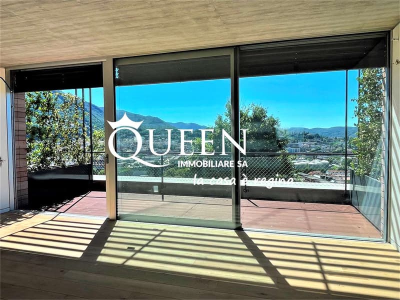 Rancate: villa terrazzata 4.5 locali, 148 mq., con splendida vista (2)