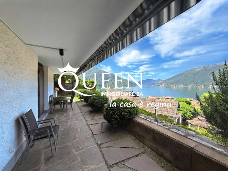 Bissone: appartamento 4.5 locali, 150 mq, vista lago, giardino, portic (6)