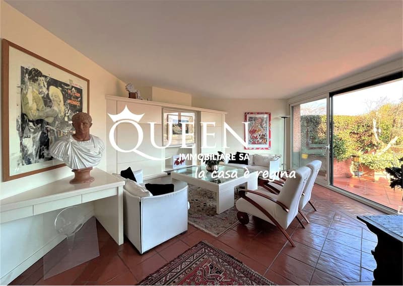 Gentilino: appartamento 3.5 locali, 150 mq, ristrutturato, piscina, im (3)