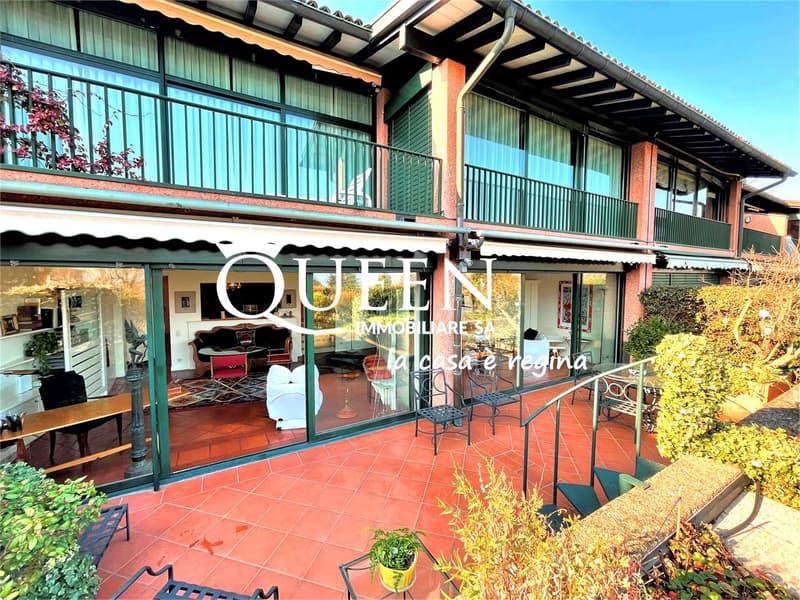 Gentilino: appartamento 3.5 locali, 150 mq, ristrutturato, piscina, im (6)