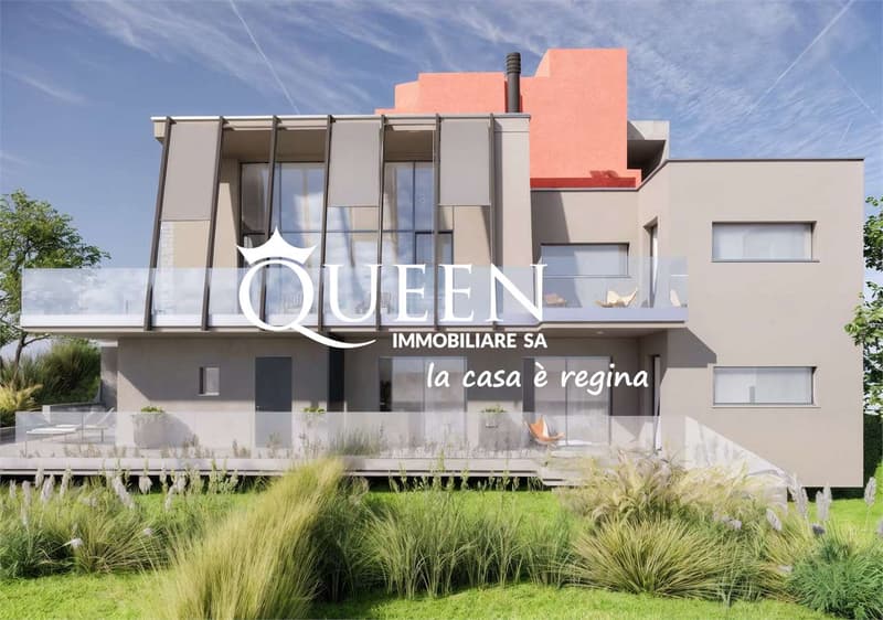 Vernate: terreno di mq. 495 edificabile con vista lago e progetto appr (4)