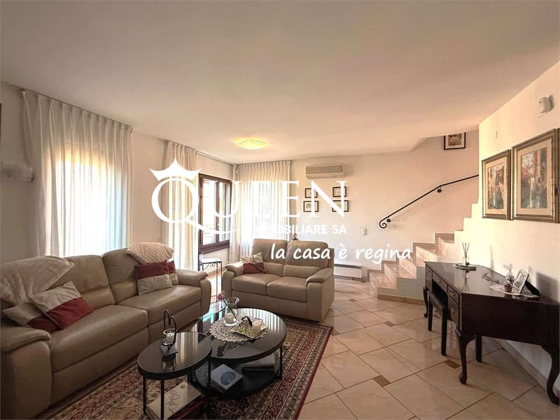 Morbio Inferiore: casa 5.5 locali con giardino e piscina condominiale (6)