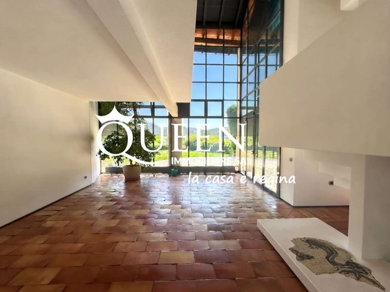 Muzzano: splendida villa di charme 6.5 locali con vista lago e ampio g (4)