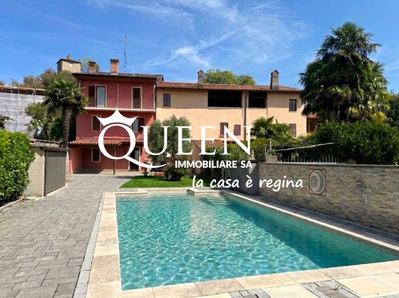 Stabio: casa di nucleo 6.5 locali con giardino, piscina e grande garag (10)