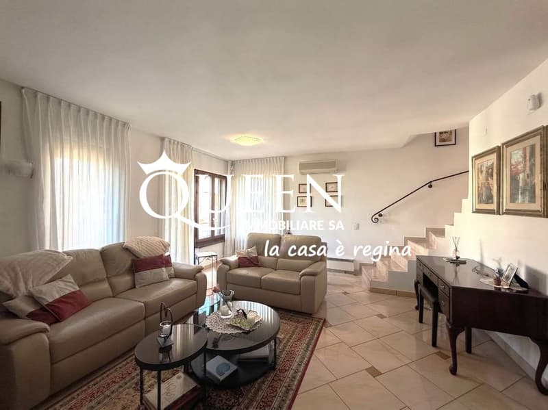 Morbio Inferiore: casa 5.5 locali con giardino e piscina condominiale (5)