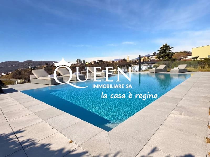 Morbio Inferiore: casa 5.5 locali con giardino e piscina condominiale (13)