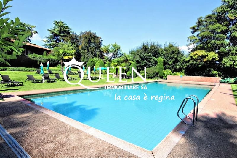 Gentilino: appartamento 3.5 locali, 150 mq, ristrutturato, piscina, im (1)