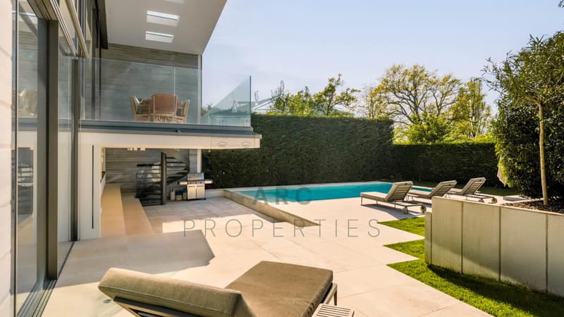 ANIÈRES - VILLA CONTEMPORAINE AVEC ACCÈS PRIVÉ AU LAC (4)