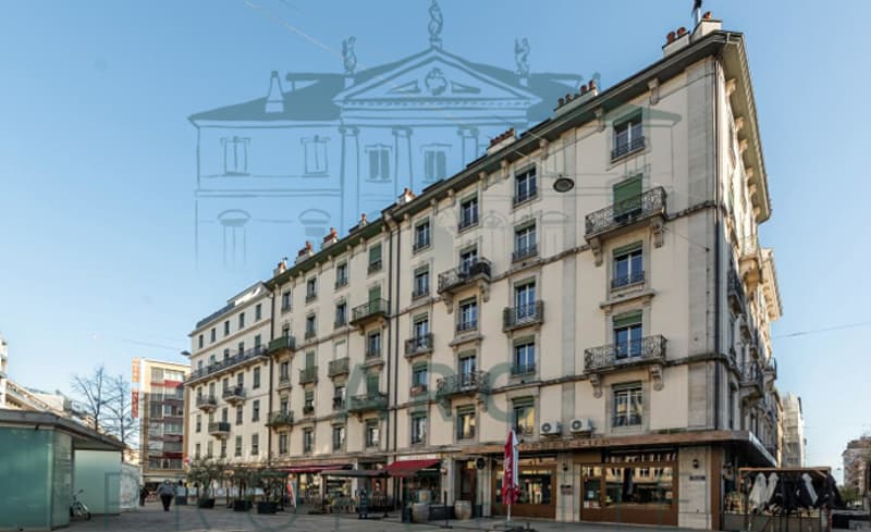 PÂQUIS - SUPERBE APPARTEMENT 4 PIÈCES MEUBLÉ (3)