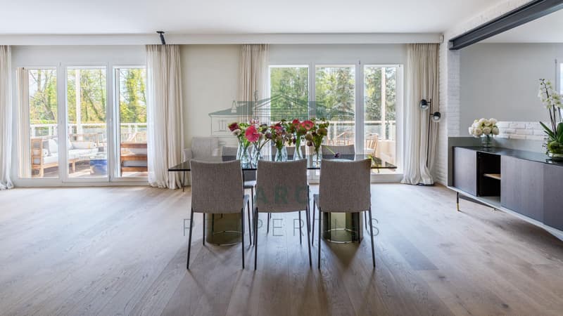 COLOGNY - MAGNIFIQUE APPARTEMENT DANS UN CADRE VERDOYANT (1)