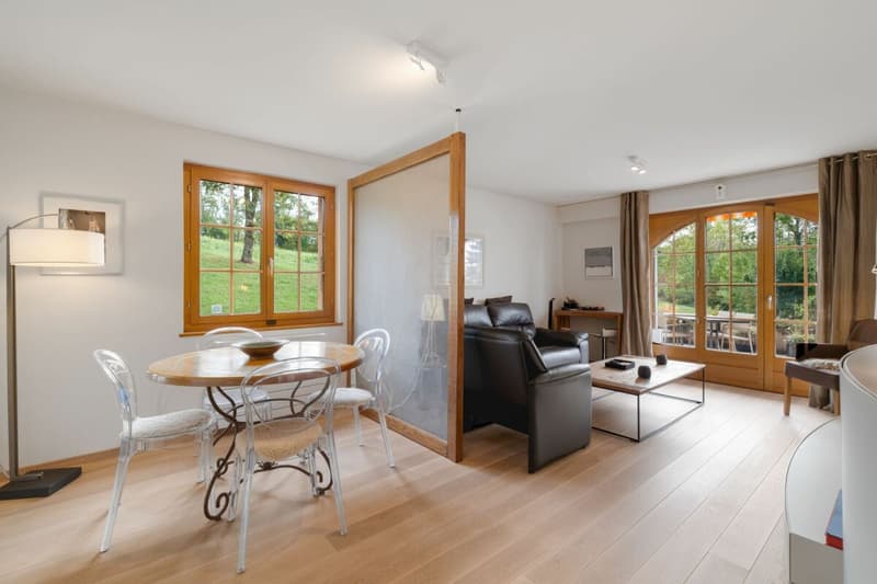 Séduisant 2,5 pièces avec terrasse et vue lac (4)
