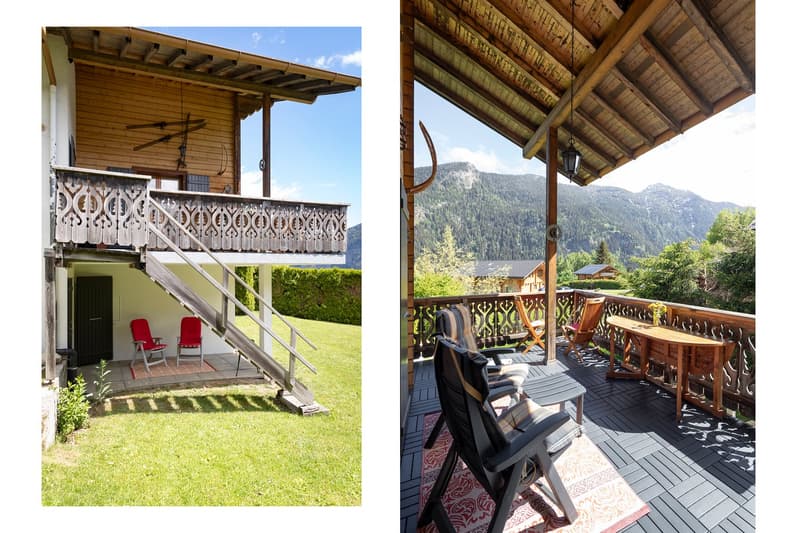 Chalet chaleureux de 5 pièces avec garage intégré et grand jardin (17)