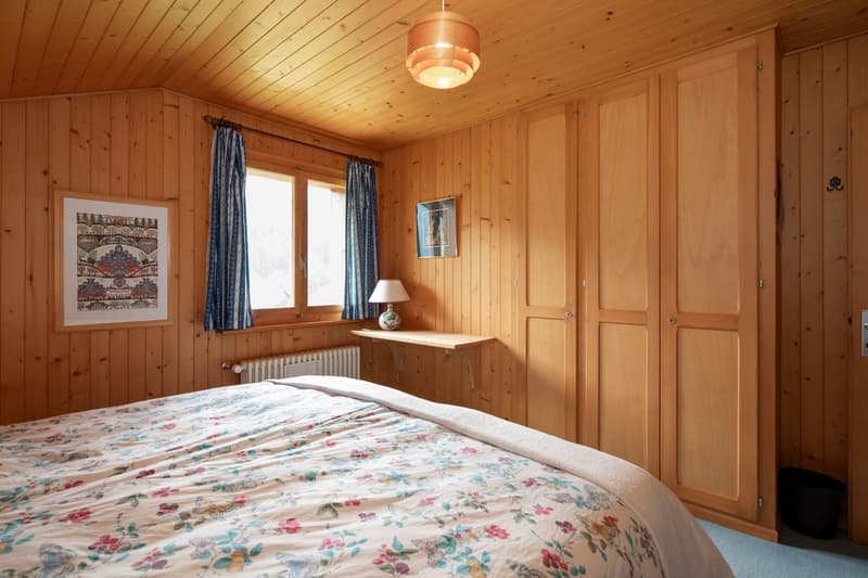 Chalet chaleureux de 5 pièces avec garage intégré et grand jardin (23)
