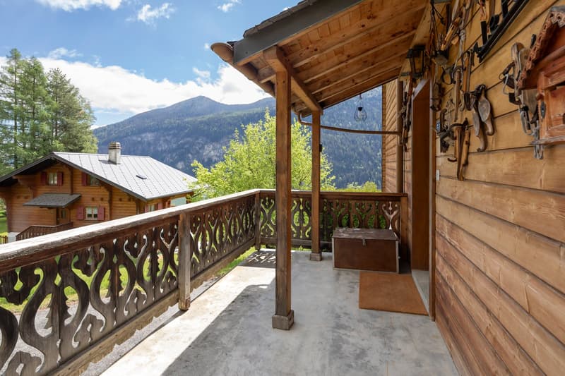Chalet chaleureux de 5 pièces avec garage intégré et grand jardin (7)