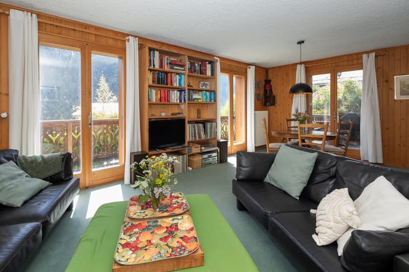 Chalet chaleureux de 5 pièces avec garage intégré et grand jardin (9)
