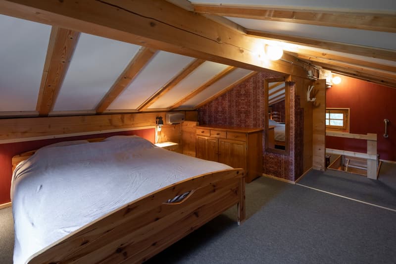 Chalet ski-in-ski-out mit zwei Privatparkplätze (21)