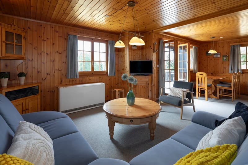 Chalet ski-in-ski-out mit zwei Privatparkplätze (9)