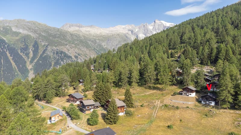 Chalet ski-in-ski-out mit zwei Privatparkplätze (5)