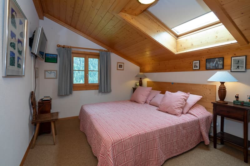 Duplex 5 pièces dans un endroit très calme et offrant une vue magnifique sur les montagnes. (16)