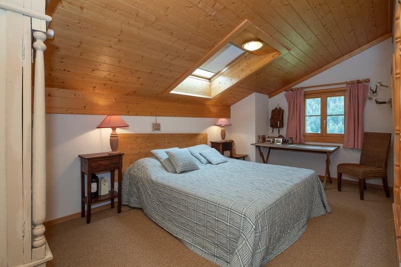 Duplex 5 pièces dans un endroit très calme et offrant une vue magnifique sur les montagnes. (15)