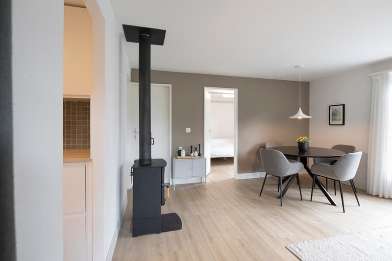 Renoviertes und bezugsfertiges Chalet mit Sauna und der Option zum Kauf einer eigenen Privatgarage (6)