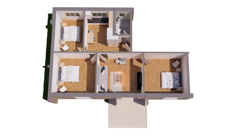 Magnifique appartement de 4,5 pièces rénové à Sonceboz-Sombeval (14)