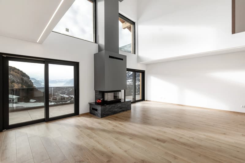 Contemporary elegance in Lens with a spectacular mountain panorama (3)