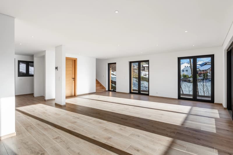 Chalet in Lens where contemporary comfort meets the art of alpine living (5)