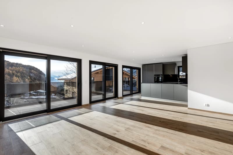 Chalet in Lens where contemporary comfort meets the art of alpine living (4)