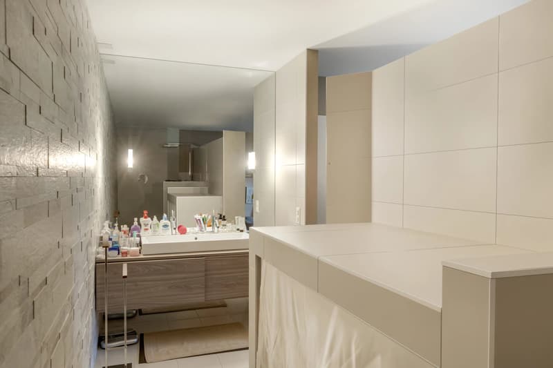 Appartement en duplex avec terrasse et jardin à Pully Sud (8)