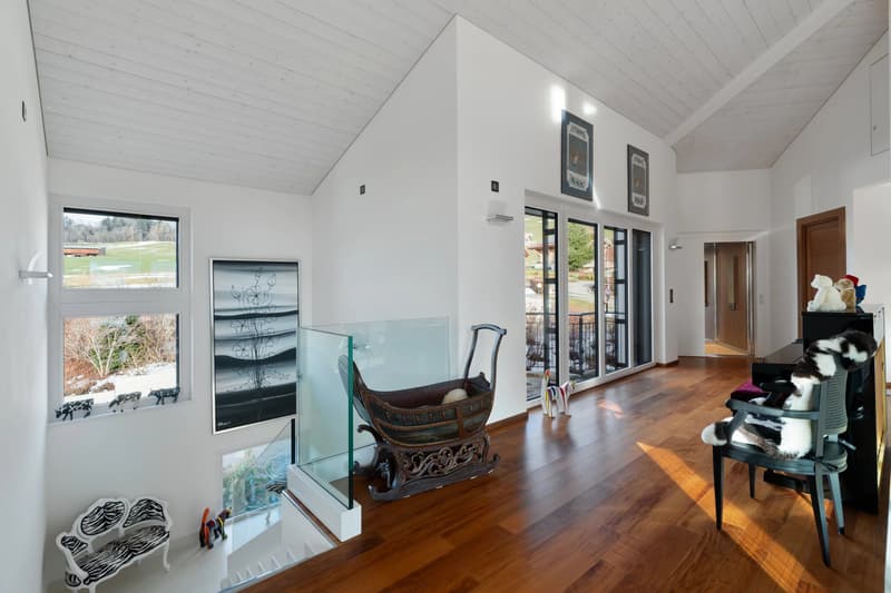 Prestigious residence with open panoramic views over the Gruyère region (10)