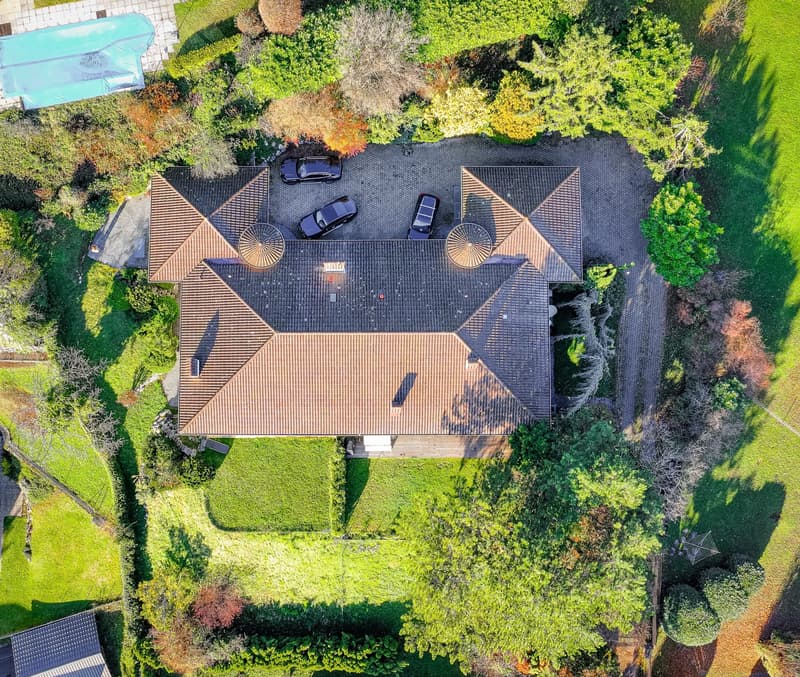 Exceptional villa with panoramic views over Lake Geneva and the Alps in Vevey (12)