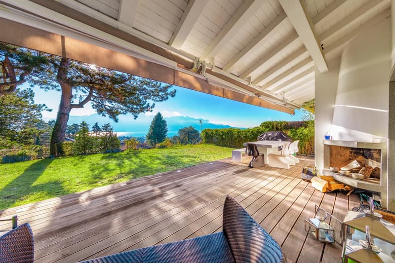 Exceptional villa with panoramic views over Lake Geneva and the Alps in Vevey (11)