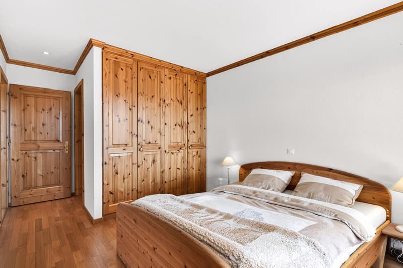 Bright apartment with panoramic views of the Alps and the Rhône Valley (7)