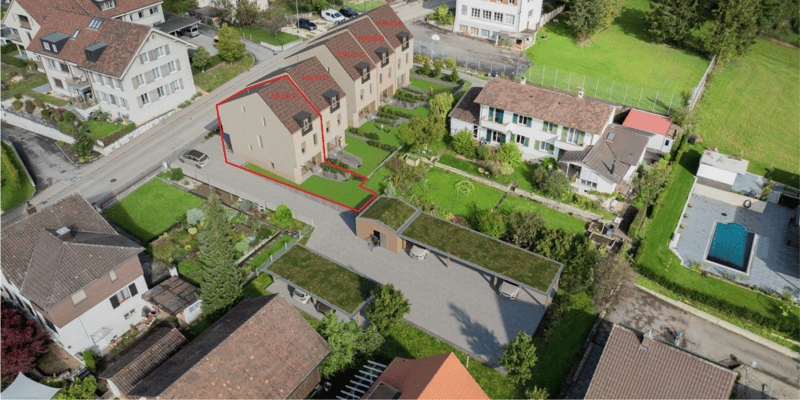 Modern semi-detached house in Känerkinden with a well-thought-out living concept and ideal outdoor space (House E) (3)