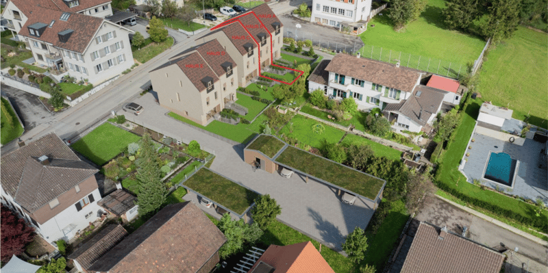 Modernes Reihenhaus in Känerkinden mit 5 Zimmern und 5 Etagen (B) (3)