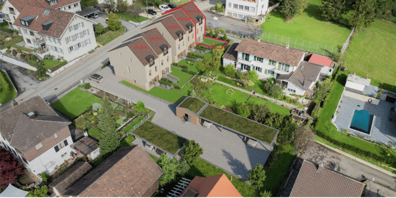 Architettura moderna. Linee chiare. Una casa con personalità. (Casa A) (4)