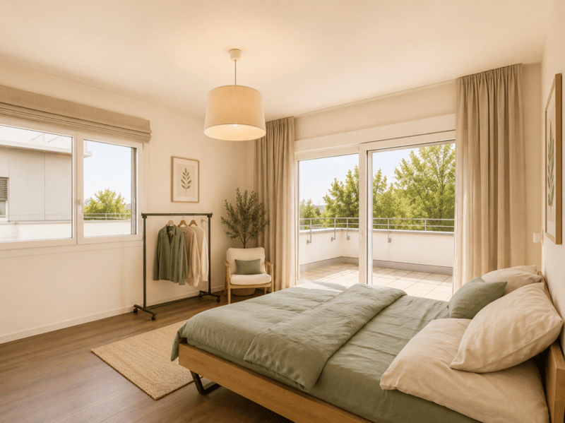 Exklusive Dachwohnung mit grosser Terrasse und Sicht auf den Golfplatz (10)