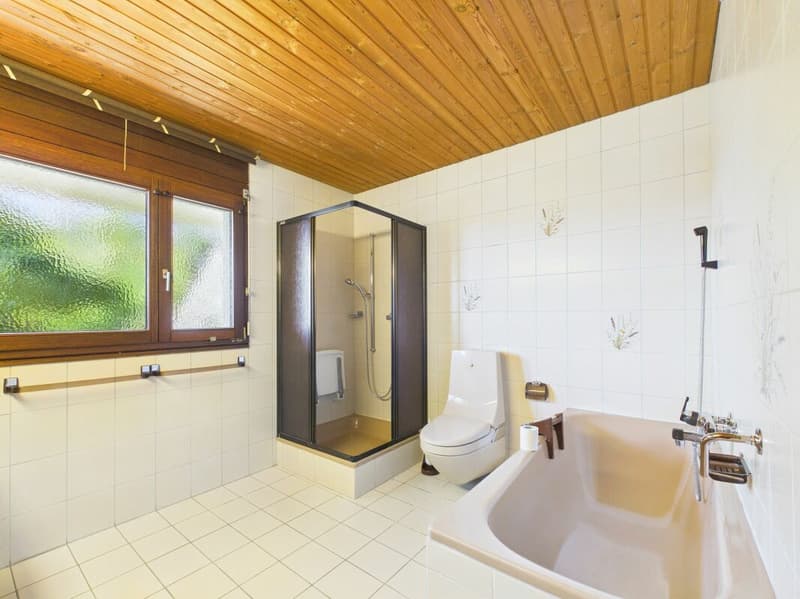 Charmante 2.5-Zimmer-Wohnung mit Wintergarten, Garten und Cheminée in Gränichen (9)