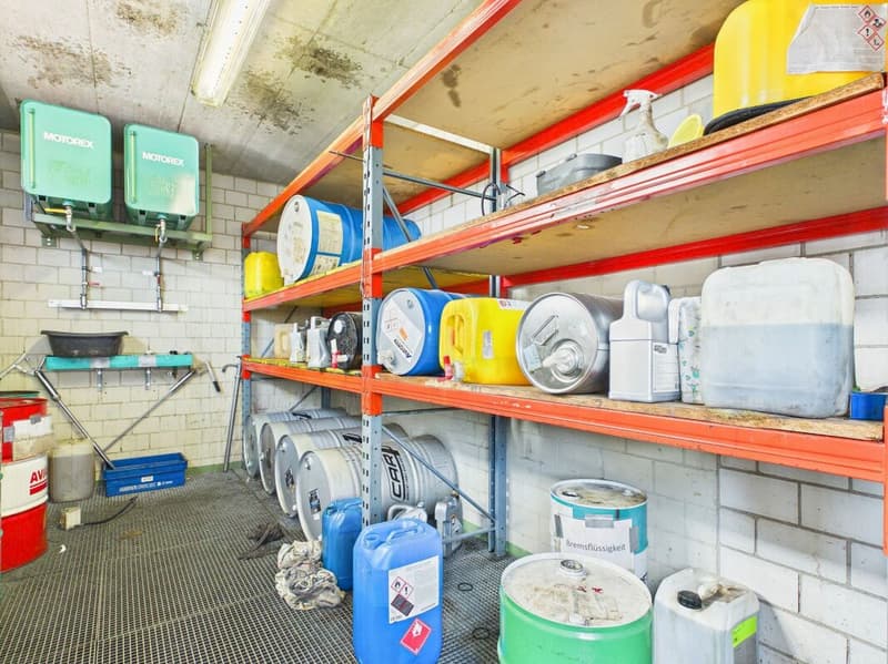Halle mit 4 Räumen (ca. 350 m²) - ideal als Garage/Werkstatt in Rafz (8)