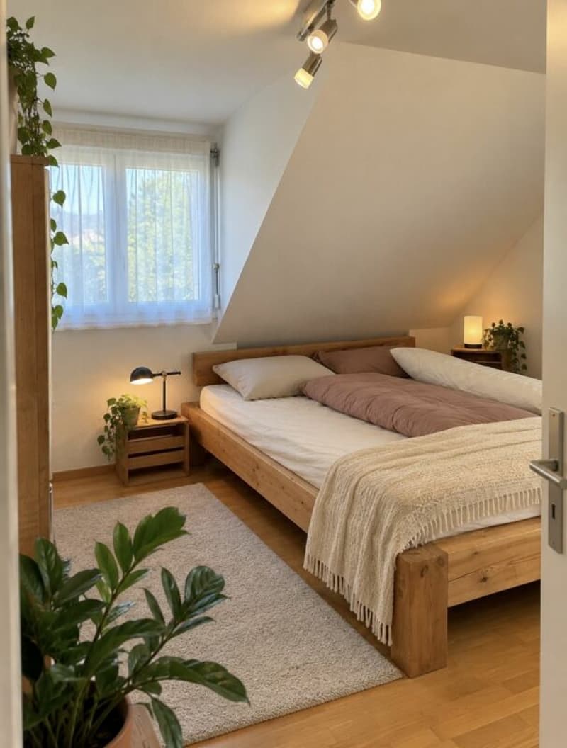 Ruhig wohnen, zentral verbunden - helle 4-Zimmer-Maisonette mit grossem Balkon in Muttenz (8)