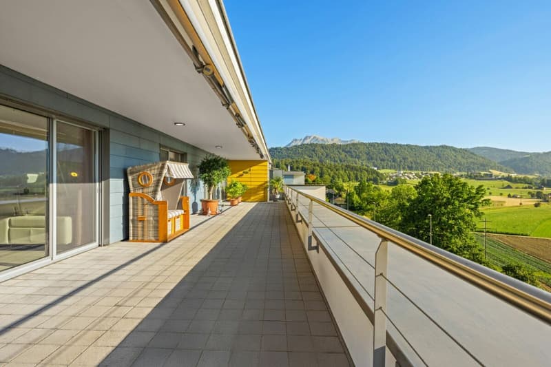 Penthouse mit Traumpanorama - zentral mit unverbaubarer Weitsicht (1)