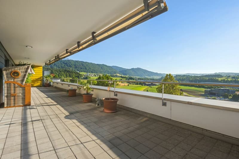 Penthouse mit Traumpanorama - zentral mit unverbaubarer Weitsicht (9)